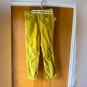 Chloe crop corduroy pant